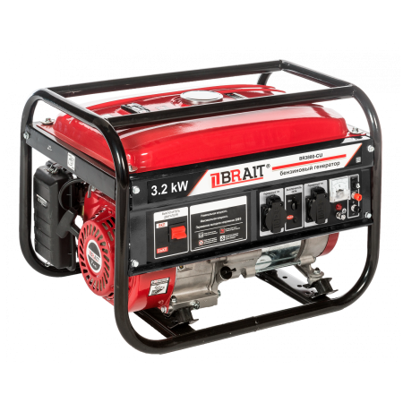 Генератор бензиновый BRAIT BR-3800CU